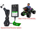 12V Circle Charger for Monster Jam Grave Digger ATV Quad Four Wheeler P Wheels Magic Cars 0