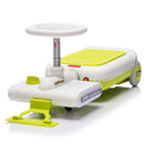 12V Kids Cleaning Go-Kart with 35W Motor and Front Mop Attachment for Easy Cleaning Magic Cars 3