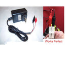 12V Clip-On Charger with Music Plug for RollPlay Ride-On Cars Compatible with Chevy, GMC, Mercedes and More Magic Cars Variant 0