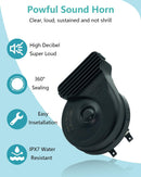 12V Slim Dual-Tone Automotive Horn Set with Powerful Bass Magic Cars 1