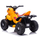 12V Yellow Dinosaur-Themed Ride-On ATV for Kids with Bluetooth Music and Microphone Magic Cars 22