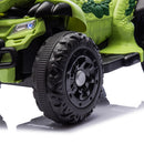 12V Kids' Dinosaur-Themed Ride-On ATV with Dual Drive, Bluetooth, USB, and LED Lights in Green Magic Cars 8