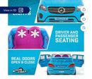 12V Disney Frozen Mercedes GLS 320 Powered Ride-On Car for Girls Ages 3 to 5 Magic Cars 3