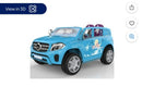 12V Disney Frozen Mercedes GLS 320 Powered Ride-On Car for Girls Ages 3 to 5 Magic Cars 6