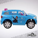 12V Disney Frozen Mercedes GLS 320 Electric Ride-On Car for Girls Ages 3+ with 5 MPH Speed Magic Cars 7