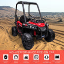 12V Dual Motor Kids Electric Ride-On UTV Toy Truck with Forward Gear Battery Powered Magic Cars 3