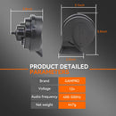 12V Dual-Tone Electric Snail Horn Super Loud Universal Vehicle Replacement Magic Cars 2