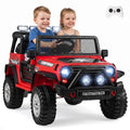 12V Electric Red Two-Seat Kids Ride-On Car with Parental Remote Control Magic Cars Variant 0
