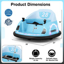12V Electric 360° Spin Ride-On Bumper Car Toy with Remote Control for Toddlers Magic Cars 1
