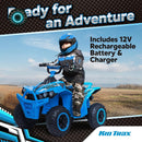 12V Electric Ride-On ATV for Boys and Girls Indoor Outdoor Four Wheeler Toy Magic Cars 5