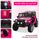 12V Electric Battery-Powered Kids Ride-On Jeep Toy Car 2-Seater with Remote Control and MP3 Player Magic Cars 2