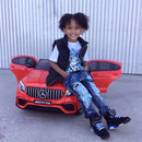 12V Battery-Powered Electric Riding Car Toy for Toddlers Mercedes Benz Coupe Magic Cars 22
