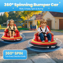 12V Electric Bumper Car for Kids Ages 1.5-6 with Remote Control and DIY Stickers Magic Cars 4