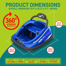 12V Electric Kids Bumper Car with Remote Control, 360° Spin and LED Lights Magic Cars 1