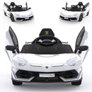 12V Licensed Lamborghini Electric Ride-On Car for Kids with 2 Speeds Battery Powered Toy Magic Cars 1