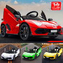 12V Licensed Lamborghini Electric Ride-On Car for Kids with 2 Speeds Battery Powered Toy Magic Cars 2
