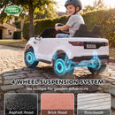 12V Kids' Licensed Land Rover Ride-On Electric Car in White Magic Cars 5