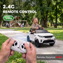 12V Kids' Licensed Land Rover Ride-On Electric Car in White Magic Cars 7