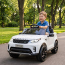 12V Kids' Licensed Land Rover Ride-On Electric Car in White Magic Cars 8