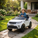 12V Kids' Licensed Land Rover Ride-On Electric Car in White Magic Cars 9