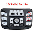 12V Kids Electric Vehicle - Rabbit & Tortoise Design with Multifunction Control Panel Magic Cars 2
