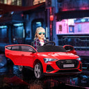 12V Electric Kids Car with Remote Control, Safety Belt, and LED Lights – Red Magic Cars 1