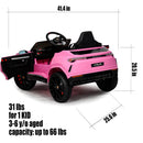12V Electric Kids Ride-On RC Car with MP3 Licensed Lamborghini Design in Multiple Colors Magic Cars 13