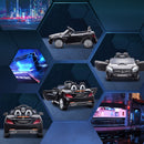 12V Electric Ride-On Car for Kids with Parental Remote Control, Dual Motors, Music, and Lights in Black Magic Cars 7