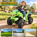 12V Dinosaur-Themed Electric Ride-On ATV for Children with Music and Four Wheels Magic Cars Variant 0