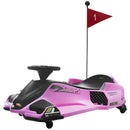 12V Electric Drift Go-Kart with Slow Start, 1.9-5 MPH Ride-On Car for Kids 8-12 Years Magic Cars Variant 0