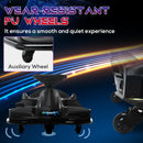 12V Electric Drifting Go-Kart with Slow Start, Music, and Lights in Black Magic Cars 6