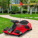 12V Electric Drifting Go Kart with Slow Start, Music, and Lights - Red Magic Cars 8