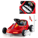 12V Kid's Electric Racing Go Kart with Remote Control and Music - Red Magic Cars 3