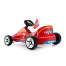 12V Kid's Electric Racing Go Kart with Remote Control and Music - Red Magic Cars 4