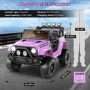 12V Electric Kids Jeep Truck Ride-On with Remote Control, Two Seats and Three Speeds Magic Cars 14