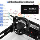 12V Electric Ride-On Truck Car Toy for Kids with Seat Belt, Music, and Remote Control Magic Cars 3