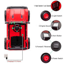 12V Electric Ride-On Truck for Kids with Seat Belt and Remote Control Magic Cars 4