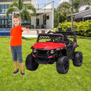 12V Electric Ride-On Truck Car Toy for Kids with Seat Belt and Remote Control Magic Cars 1