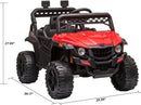 12V Electric Ride-On Truck Car Toy for Kids with Seat Belt and Remote Control Magic Cars 2