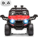 12V Electric Ride-On Truck Car Toy for Kids with Seat Belt and Remote Control Magic Cars 3