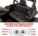 12V Electric Ride-On Truck Car Toy for Kids with Seat Belt and Remote Control Magic Cars 7