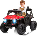 12V Electric Ride-On Truck Car Toy for Kids with Seat Belt and Remote Control Magic Cars 9