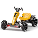 Foldable 12V Electric Go Kart for Kids with Adjustable Seat in Yellow Magic Cars 4