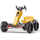Foldable 12V Electric Go Kart for Kids with Adjustable Seat in Yellow Magic Cars Variant 0