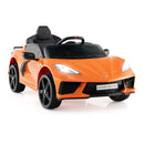 12V Electric Licensed Chevrolet Corvette C8 Kids Ride-On Car with Remote Control Magic Cars 1