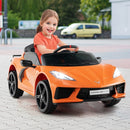 12V Electric Licensed Chevrolet Corvette C8 Kids Ride-On Car with Remote Control Magic Cars 2