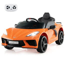 12V Electric Licensed Chevrolet Corvette C8 Kids Ride-On Car with Remote Control Magic Cars Variant 0