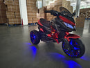 12V Electric Kids 3-Wheel Ride-On Motorcycle with Hand-Control and Lighting Wheels Magic Cars 5