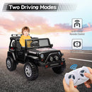 12V Electric Kids 2-Seater Off-Road Jeep Ride-On Truck Vehicle Toy with Remote Magic Cars 1