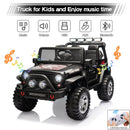12V Electric Kids 2-Seater Off-Road Jeep Ride-On Truck Vehicle Toy with Remote Magic Cars 9